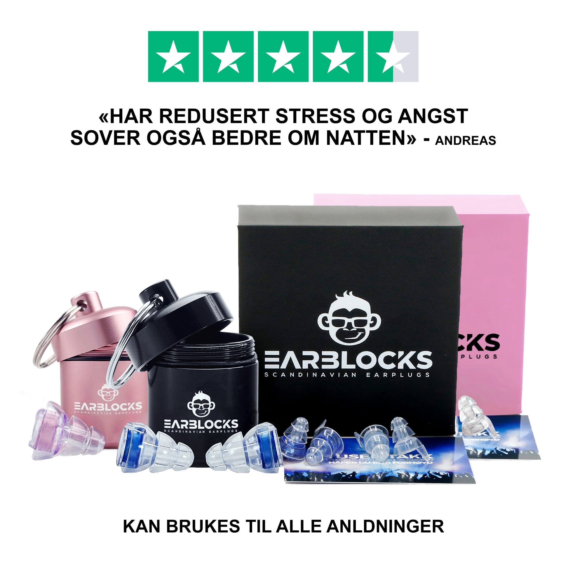 ØREPROPPER MED AKUSTISK FILTER - Earblocks